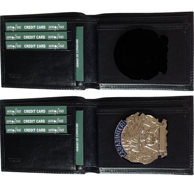 560SP Portafoglio in Pelle Arma dei Carabinieri by Ascot