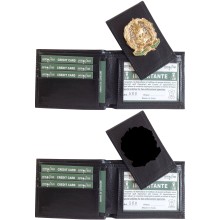 560SP Portafoglio in Pelle Guardia di Finanza Senza Placca by Ascot