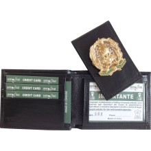 560SP Portafoglio in Pelle Guardia di Finanza Senza Placca by Ascot