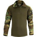 Combat Shirt Colore Woodland senza Gomitiere By Invader Gear