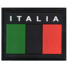 Patch PVC Italia Bassa Visibilità (Nera)