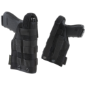 Fondina Molle in Cordura Ambidestra Universale Colore Nero by Defcon 5