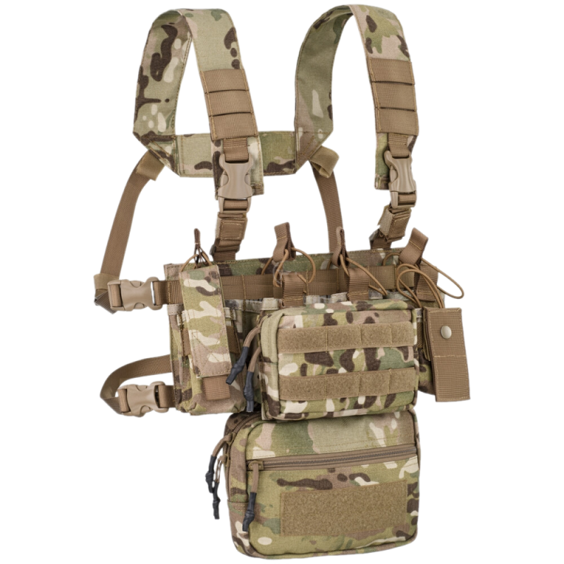 Mini Chest Training Rig Combo VER II Colore Multicamo by Outac