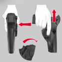 DCA800 CAMA Liv.III Fondina in Polimero 1For2 per Beretta 92 by Vega Holster