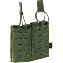 Tasca Doppia Porta Caricatori 5.56 Laser Cut colore Olive Drab By Invader Gear