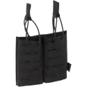Tasca Doppia Porta Caricatori 5.56 Laser Cut colore Nero By Invader Gear