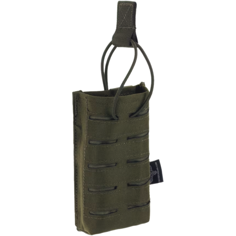 Tasca Singola Porta Caricatore 5.56 Laser Cut colore Olive Drab By Invader Gear