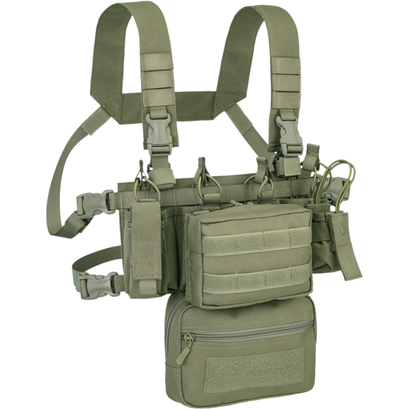 Mini Chest Training Rig Combo VER II Colore Olive Drab by Outac