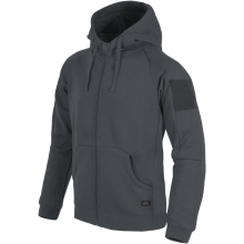 Felpa Urban Tactical Hoodie Lite Fullzip colore Grey by Helikon-Tex