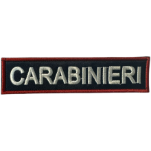 Patch Ricamata 12x3cm Carabinieri