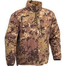 Giacca Reversibile con Sacchetto di Compressione Colore Vegetato/Tan b