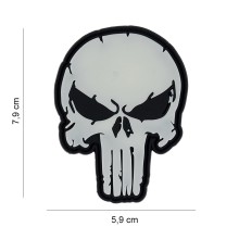 Patch PVC Punisher Skull Glow