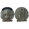 AS10 Placca Arma dei Carabinieri Argento Satinato by Ascot