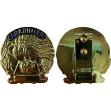 AS07 Placca Arma dei Carabinieri Oro Lucido by Ascot