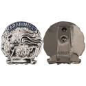 AS08 Placca Arma dei Carabinieri Argento Lucido by Ascot