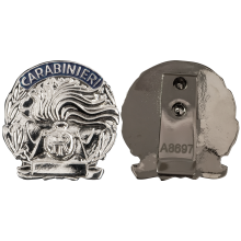 AS08 Placca Arma dei Carabinieri Argento Lucido by Ascot
