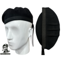 Basco Canadese Cavalleria 3 Pieghe Colore Nero
