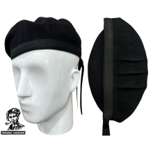 Basco Canadese Cavalleria 3 Pieghe Colore Nero
