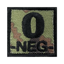 Patch Gruppo Sanguigno 0RH Neg