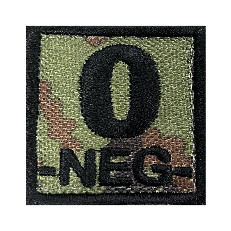 Patch Gruppo Sanguigno 0RH Neg