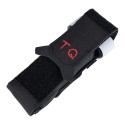 Tasca Porta Tourniquet in Cordura con Velcro Colore Nero