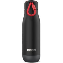 Bottiglia Thermos Acciaio Inossidabile Black Satinato 500 ml by Zoku