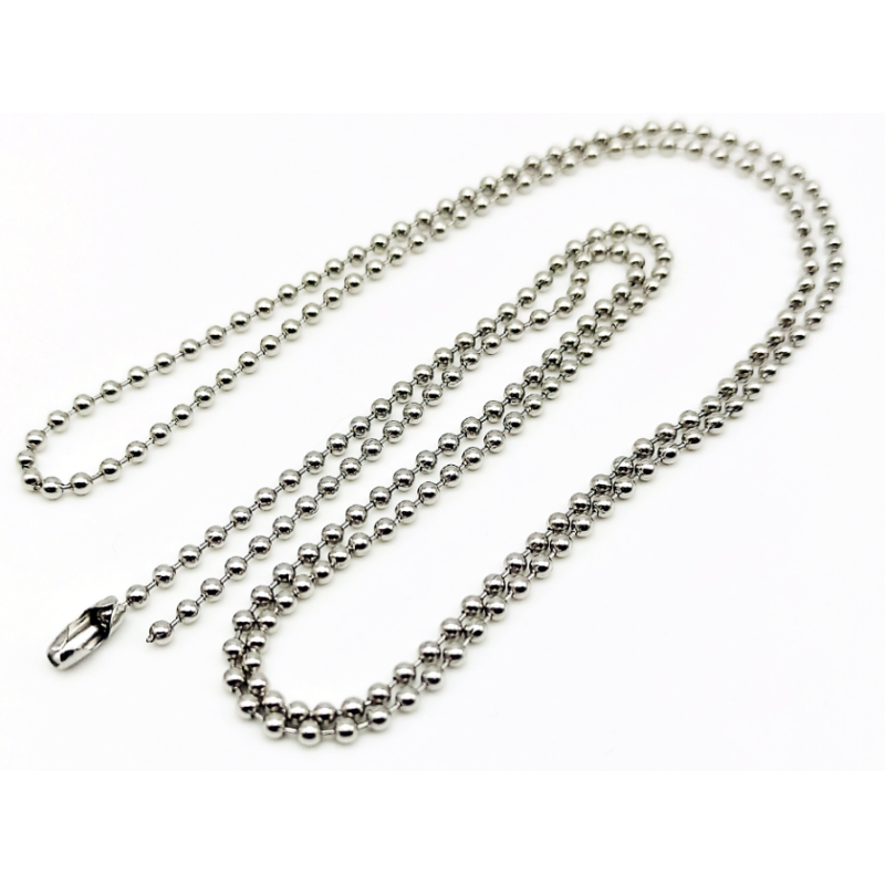 1WB59 Catenella per Porta Placca da Collo in Metallo da cm 85 by Vega Holster