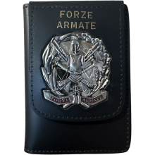 1WD54 Portafoglio con Placca Forze Armate By Vega Holster