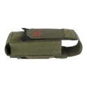Tasca Porta Tourniquet in Cordura con Velcro Colore Verde