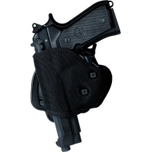 SN200 Fondina Mancina in Cordura per Beretta 92 con Pulsante di Blocco