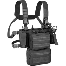 Mini Chest Rig Generazione 2 (Nero) by Defcon 5