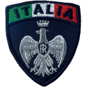 Patch Scudo Italia Penitenziaria con velcro by delta