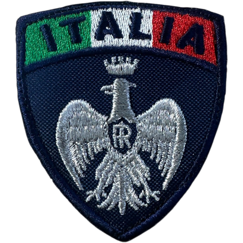 Patch Scudo Italia Penitenziaria con velcro by delta