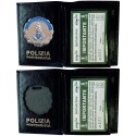 Ascot 580SP Portafoglio in Pelle Polizia Penitenziaria