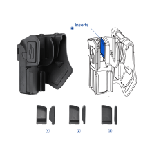 Fondina Universale per Pistole con Rail by Amomax