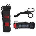 Kit Tasca/Tourniquet/Forbici (Nero) by Rhino Rescue