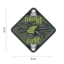 Patch PVC Drone Zone Operatore Drone