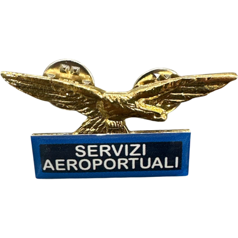 Spilla Aquila in Metallo Servizi Aeroportuali GPG