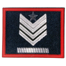 Grado Velcro CC Brigadiere Capo Q.S. Polo 5X4 cm prodotto ufficiale