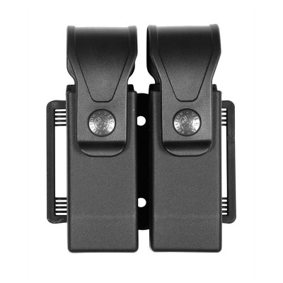 8DMH01 Doppio Porta Caricatore Bifilare in Polimero Colore Nero By Veg