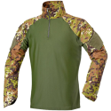 Combat Shirt in RipStop e Torso Lycra Colore Vegetato by Defcon 5