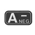 Patch PVC Blood A- (Nera)
