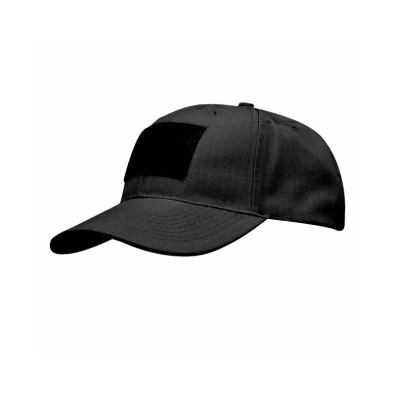 Tactical Baseball Cap Berretto con Velcro Colore Nero by Fostex