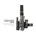 8K17 Cosciale Pivottante in Polimero a 3 Slot Colore Nero by Vega Hols