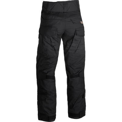 Combat Pant Predator Elasticizzati con Ginocchiere Colore Nero by Inva