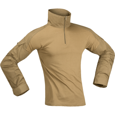 Combat Shirt in RipStop e Torso Cotone Colore Coyote by Invader Gear