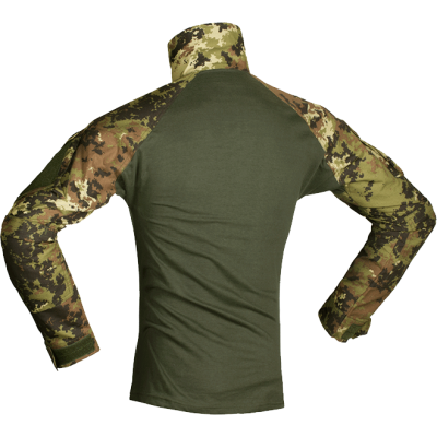 Combat Shirt in RipStop e Torso Cotone Colore Vegetato by Invader Gear