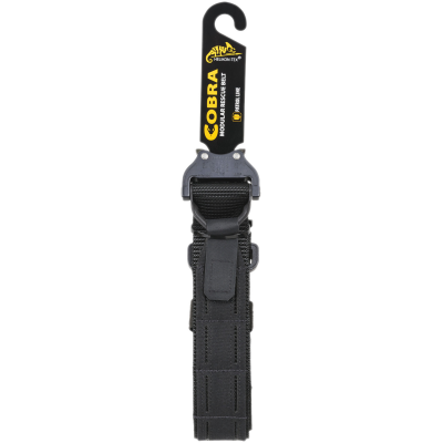 Cintura Tattica 45mm Rescue con Fibbia Cobra e MOLLE LaserCut Colore N
