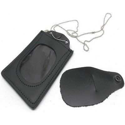 1WF00 Porta Placca Universale e Tesserino con Catenella metallica by Vega Holster
