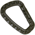 Moschettone in Polimero Carabiner colore OD by FMA
